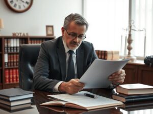 Consumidor recebendo assessoria jurídica no escritório sobre as proteções do Código de Defesa do Consumidor.